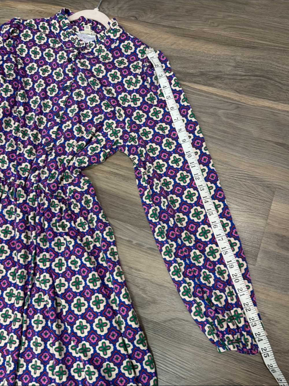 BODEN BLUE WILLOW TIERED JERSEY DRESS! - Picture 11 of 13